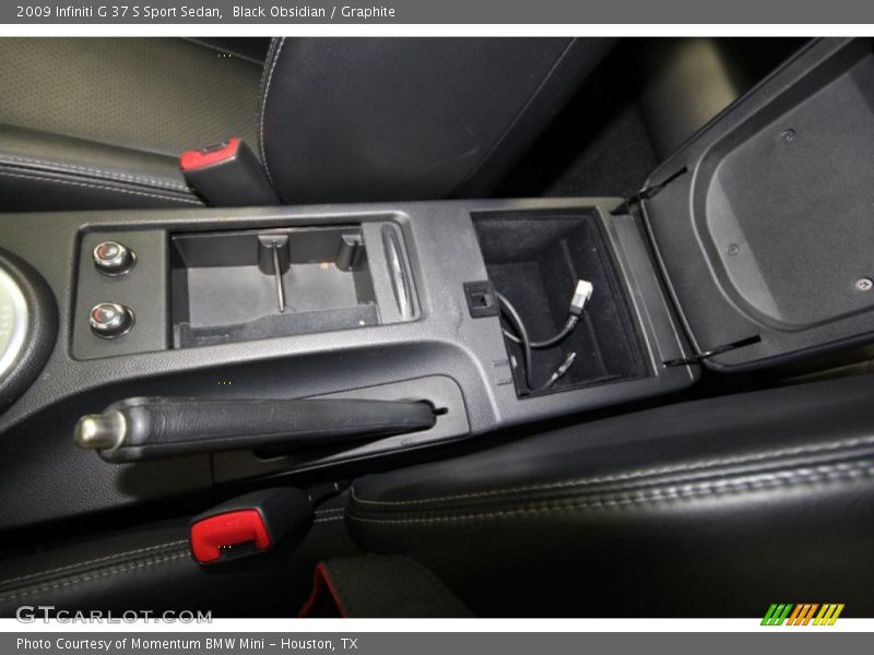 Black Obsidian / Graphite 2009 Infiniti G 37 S Sport Sedan