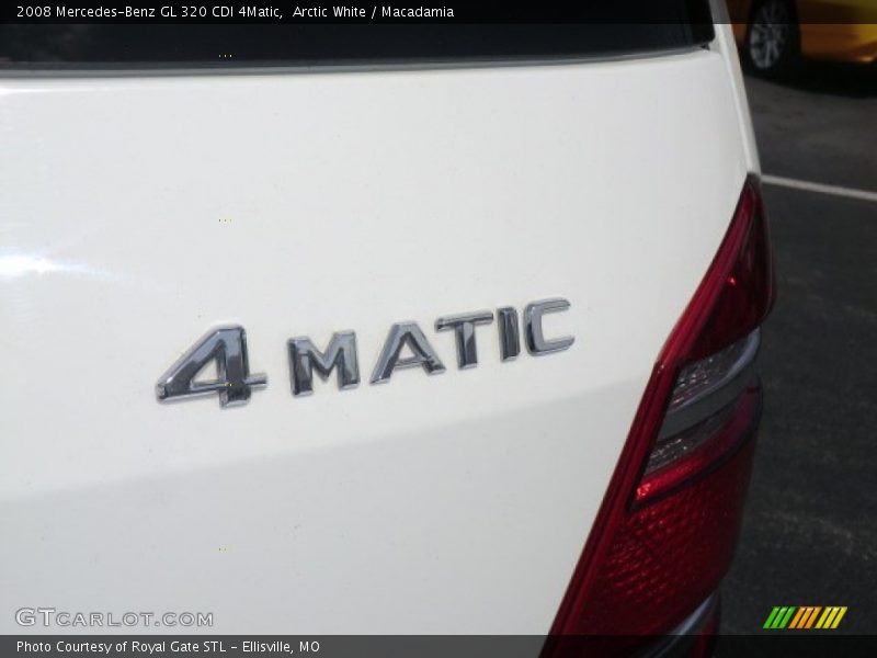 Arctic White / Macadamia 2008 Mercedes-Benz GL 320 CDI 4Matic