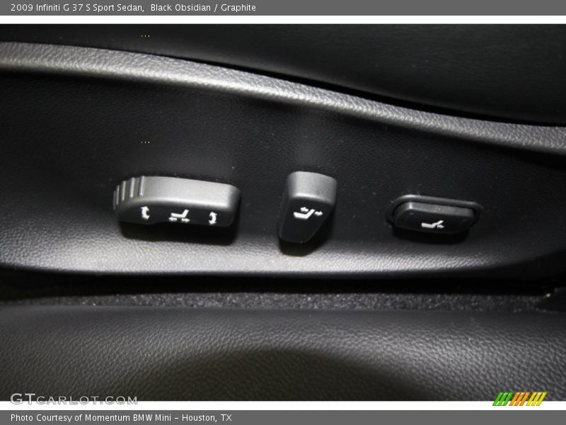 Black Obsidian / Graphite 2009 Infiniti G 37 S Sport Sedan