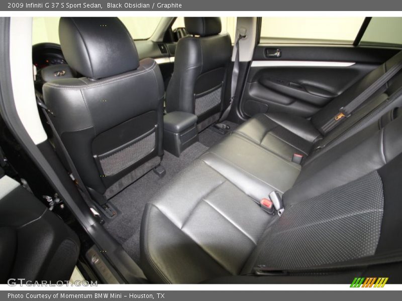 Black Obsidian / Graphite 2009 Infiniti G 37 S Sport Sedan
