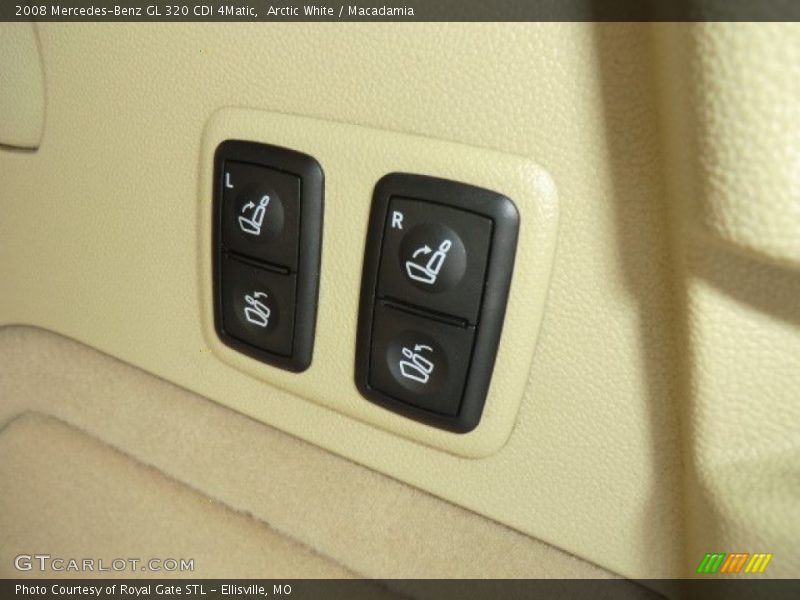 Arctic White / Macadamia 2008 Mercedes-Benz GL 320 CDI 4Matic