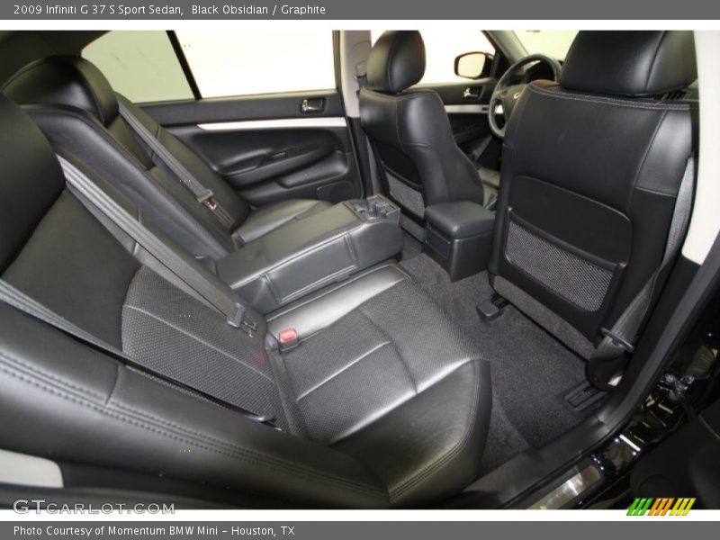 Black Obsidian / Graphite 2009 Infiniti G 37 S Sport Sedan