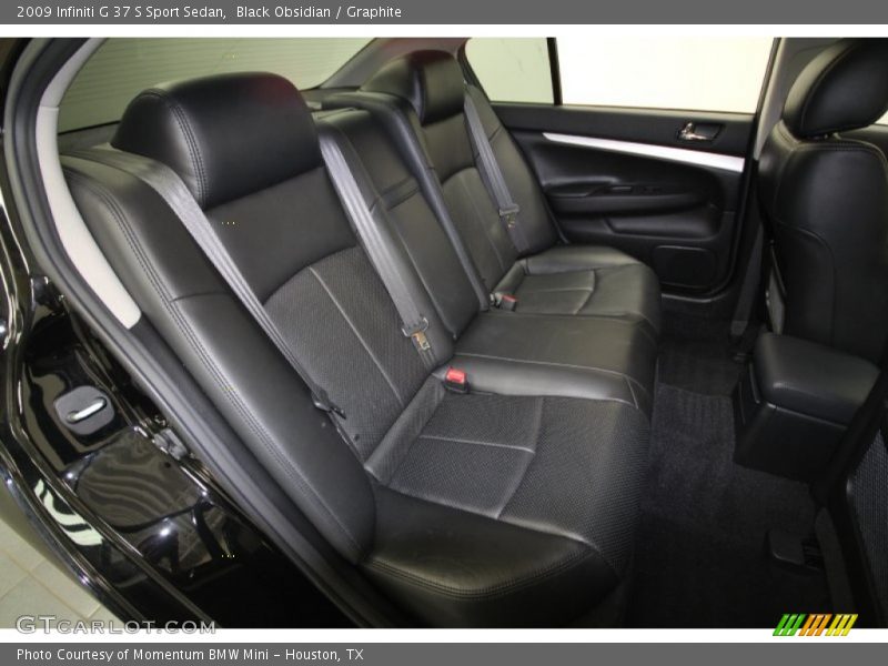 Black Obsidian / Graphite 2009 Infiniti G 37 S Sport Sedan