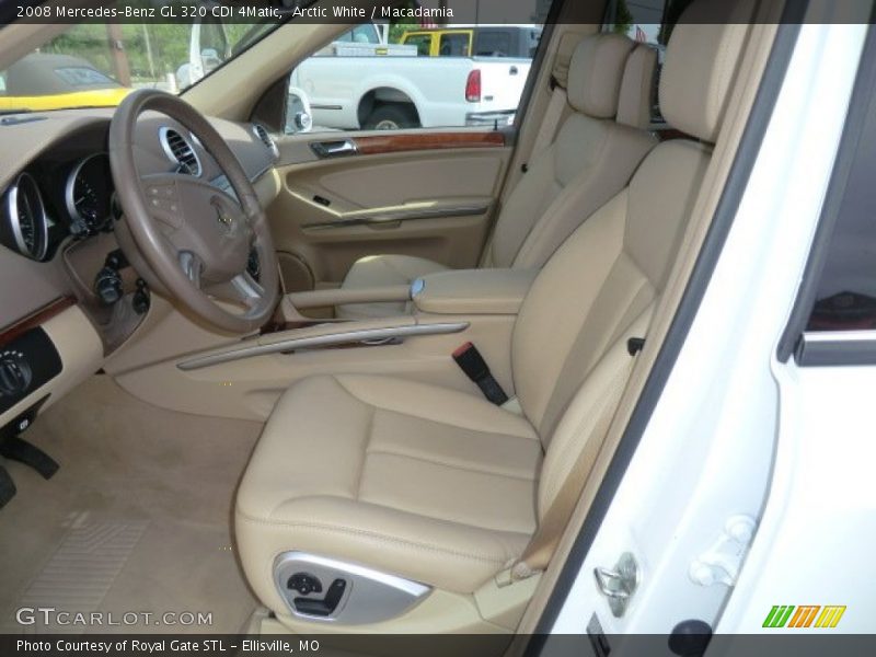 Arctic White / Macadamia 2008 Mercedes-Benz GL 320 CDI 4Matic