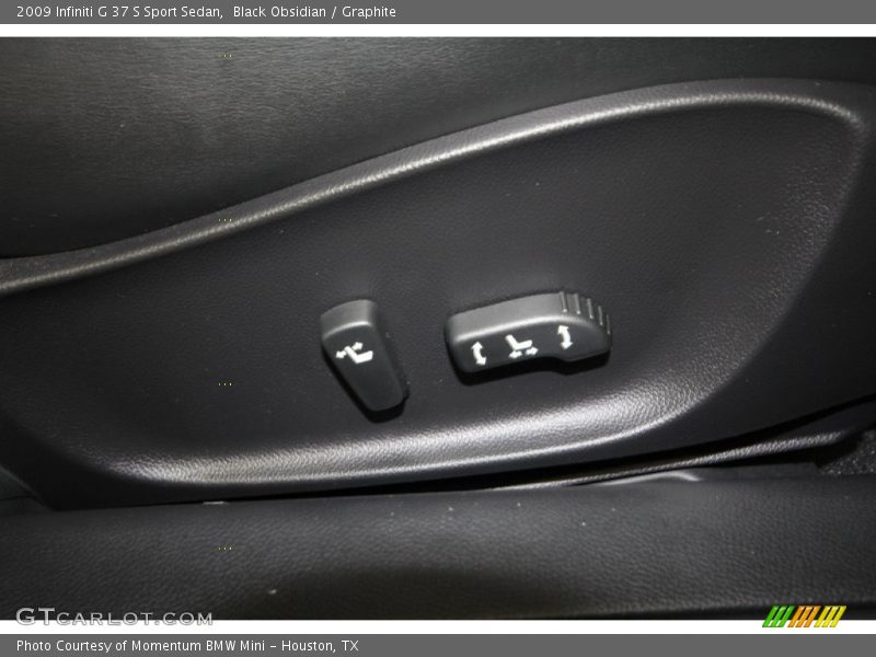 Black Obsidian / Graphite 2009 Infiniti G 37 S Sport Sedan