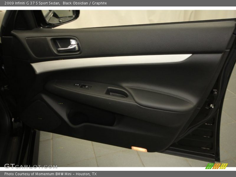 Black Obsidian / Graphite 2009 Infiniti G 37 S Sport Sedan