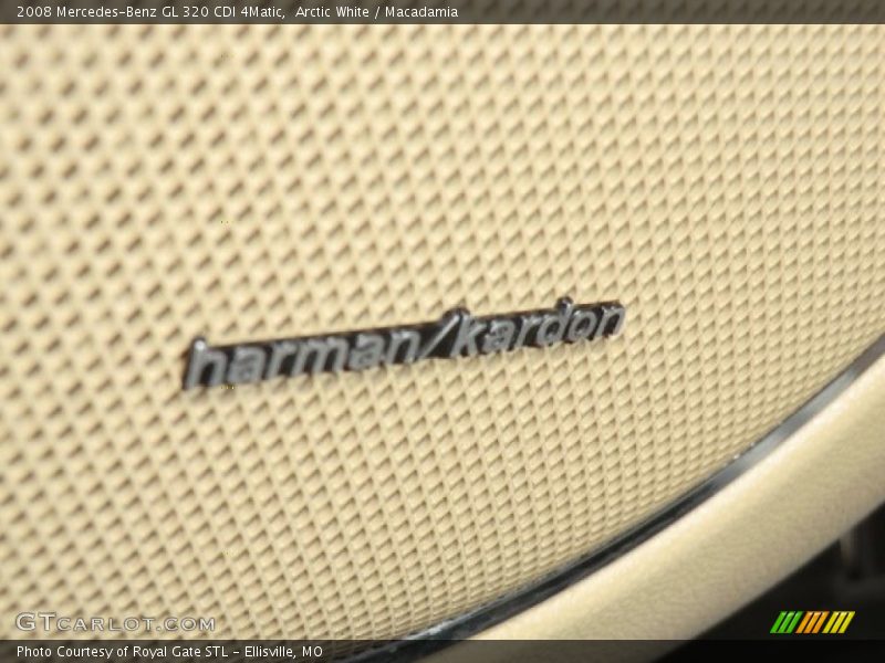 Arctic White / Macadamia 2008 Mercedes-Benz GL 320 CDI 4Matic