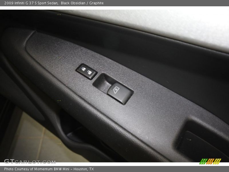 Black Obsidian / Graphite 2009 Infiniti G 37 S Sport Sedan