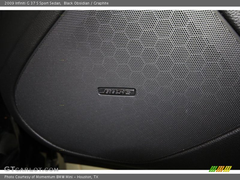 Black Obsidian / Graphite 2009 Infiniti G 37 S Sport Sedan