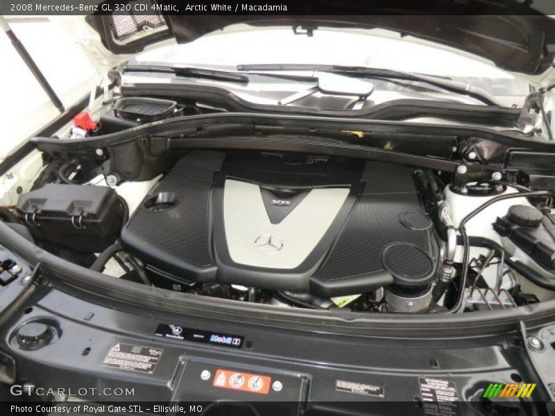 Arctic White / Macadamia 2008 Mercedes-Benz GL 320 CDI 4Matic