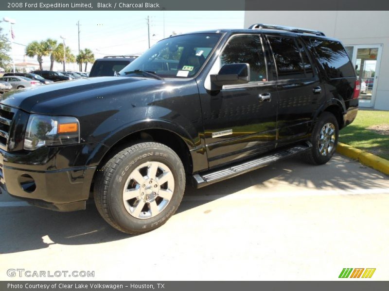 Black / Charcoal Black 2008 Ford Expedition Limited