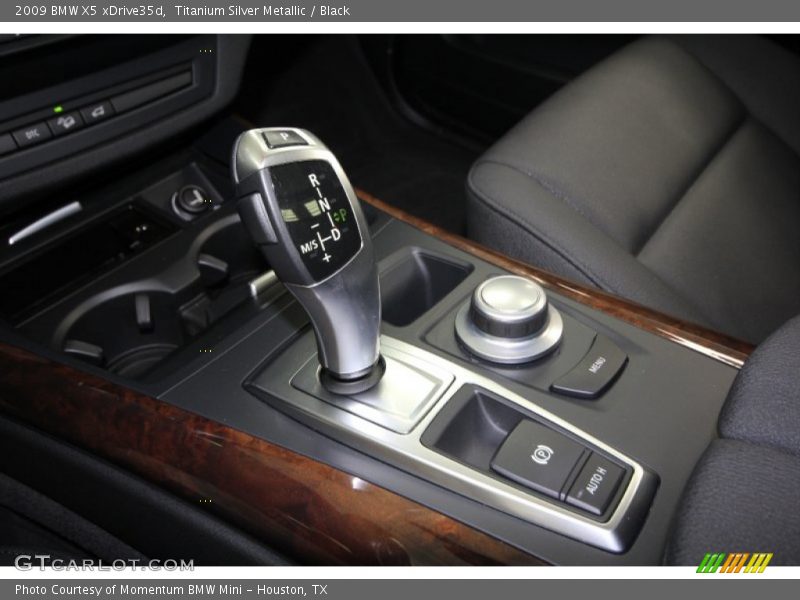 Titanium Silver Metallic / Black 2009 BMW X5 xDrive35d