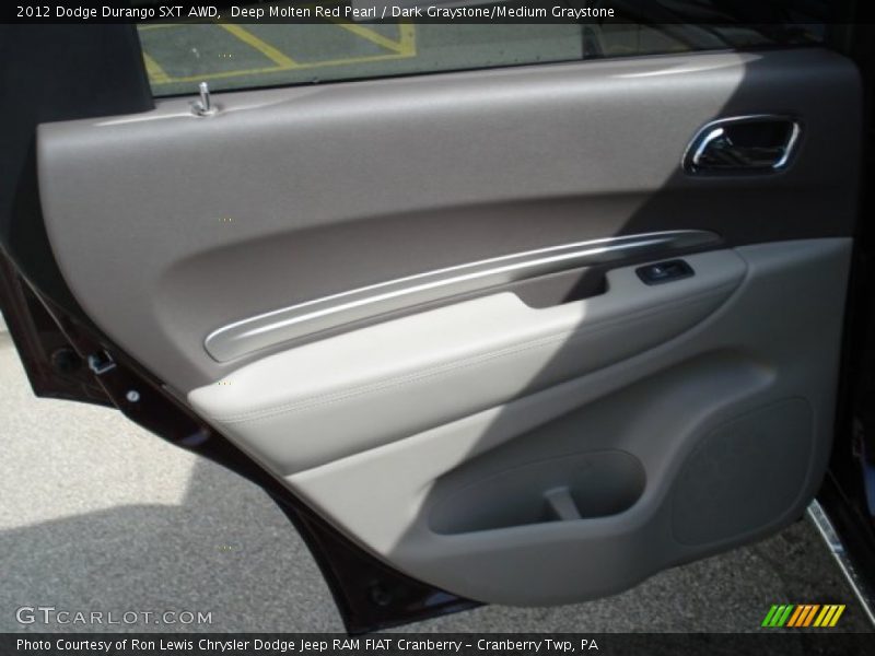 Deep Molten Red Pearl / Dark Graystone/Medium Graystone 2012 Dodge Durango SXT AWD