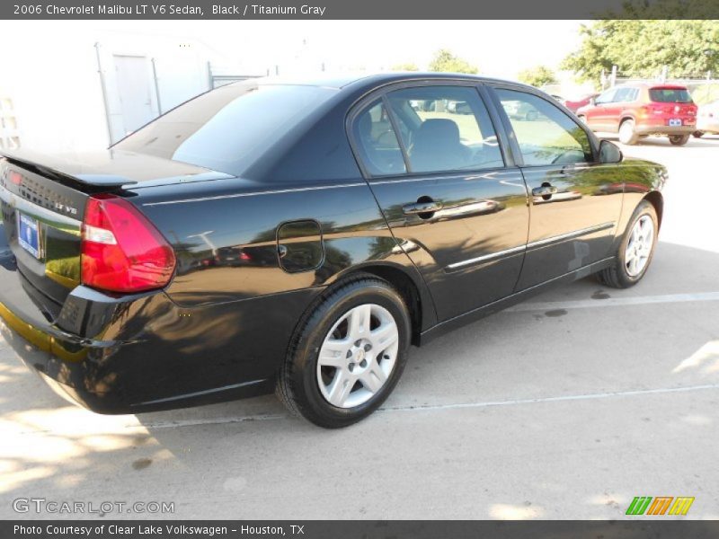 Black / Titanium Gray 2006 Chevrolet Malibu LT V6 Sedan
