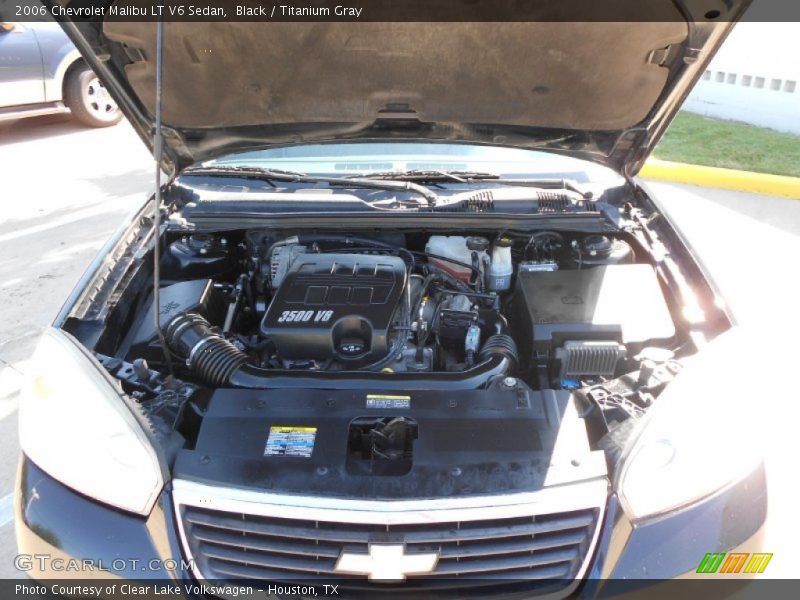 Black / Titanium Gray 2006 Chevrolet Malibu LT V6 Sedan