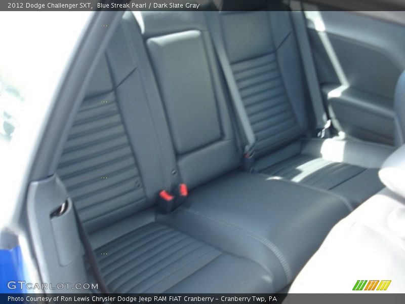 Blue Streak Pearl / Dark Slate Gray 2012 Dodge Challenger SXT