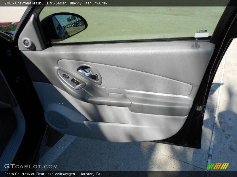 Black / Titanium Gray 2006 Chevrolet Malibu LT V6 Sedan