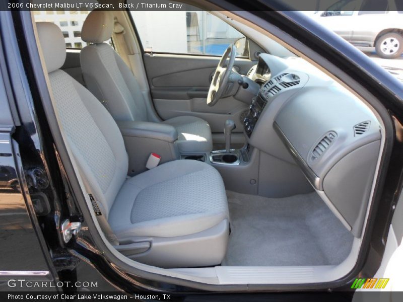 Black / Titanium Gray 2006 Chevrolet Malibu LT V6 Sedan