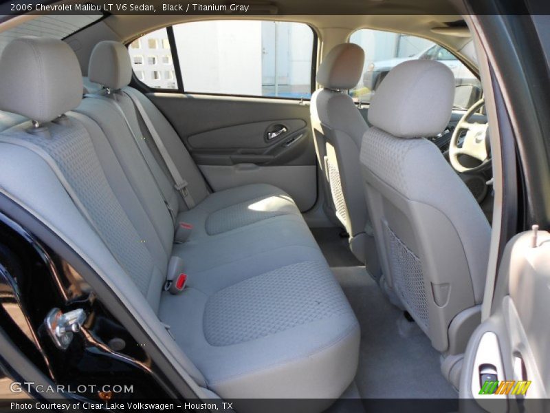 Black / Titanium Gray 2006 Chevrolet Malibu LT V6 Sedan