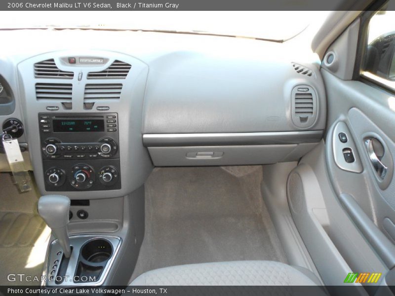 Black / Titanium Gray 2006 Chevrolet Malibu LT V6 Sedan