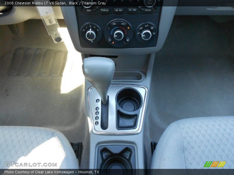 Black / Titanium Gray 2006 Chevrolet Malibu LT V6 Sedan