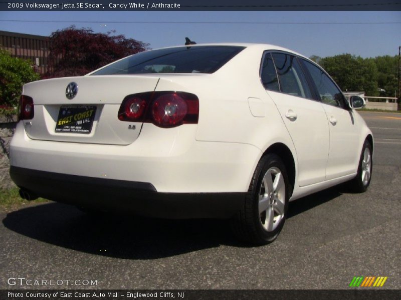 Candy White / Anthracite 2009 Volkswagen Jetta SE Sedan