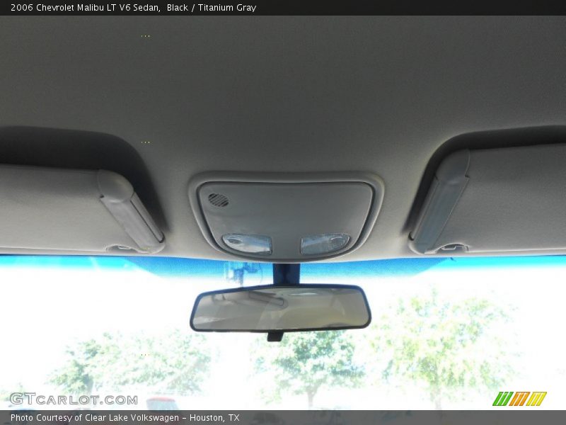 Black / Titanium Gray 2006 Chevrolet Malibu LT V6 Sedan