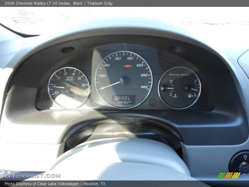 Black / Titanium Gray 2006 Chevrolet Malibu LT V6 Sedan