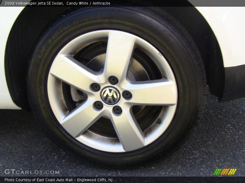 Candy White / Anthracite 2009 Volkswagen Jetta SE Sedan