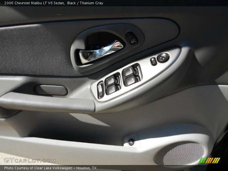 Black / Titanium Gray 2006 Chevrolet Malibu LT V6 Sedan