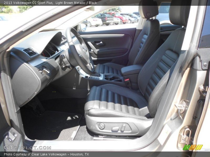 Light Brown Metallic / Black 2013 Volkswagen CC Sport Plus