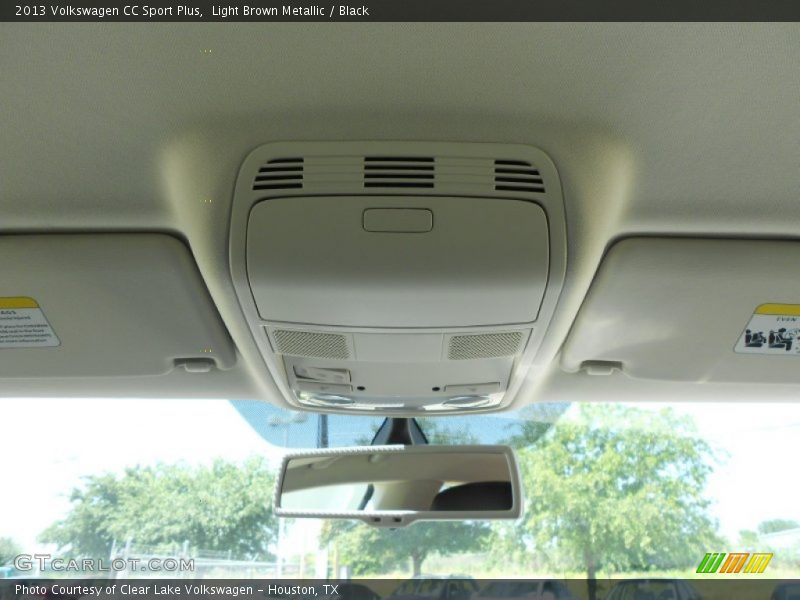 Light Brown Metallic / Black 2013 Volkswagen CC Sport Plus