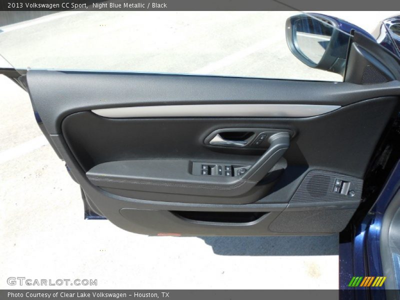 Night Blue Metallic / Black 2013 Volkswagen CC Sport