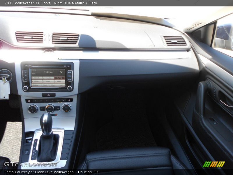 Night Blue Metallic / Black 2013 Volkswagen CC Sport
