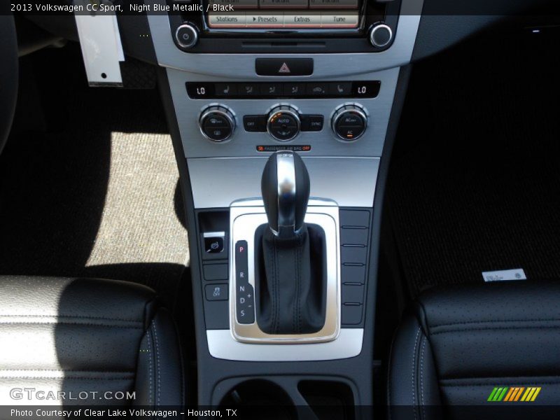 Night Blue Metallic / Black 2013 Volkswagen CC Sport