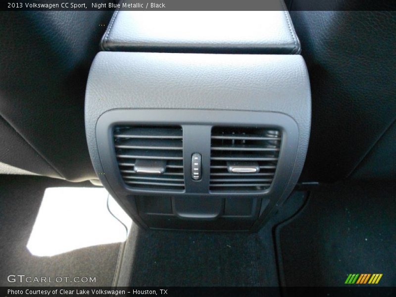 Night Blue Metallic / Black 2013 Volkswagen CC Sport