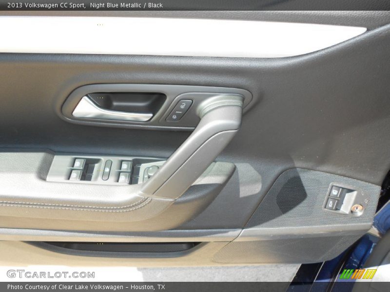 Night Blue Metallic / Black 2013 Volkswagen CC Sport