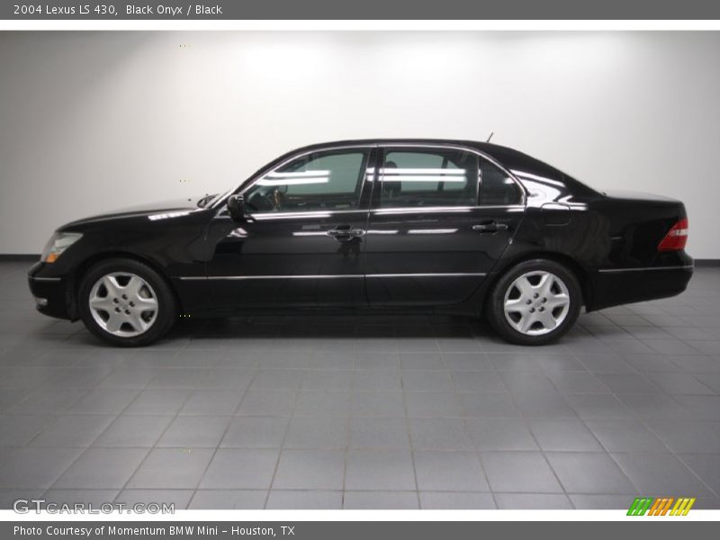 Black Onyx / Black 2004 Lexus LS 430