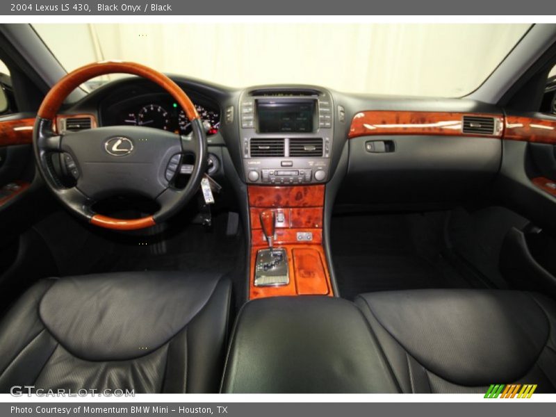 Black Onyx / Black 2004 Lexus LS 430
