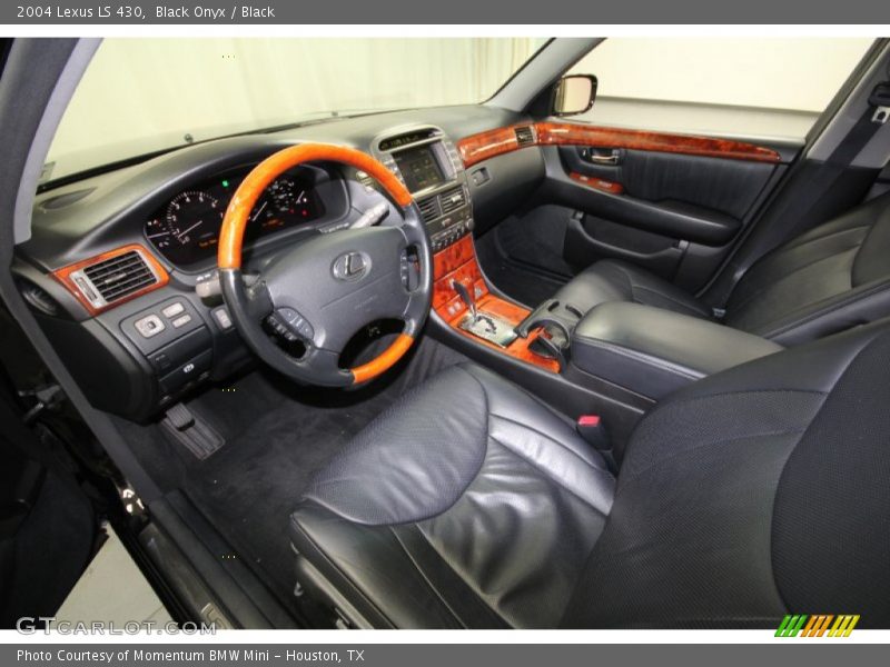 Black Onyx / Black 2004 Lexus LS 430