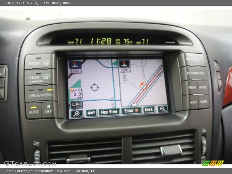 Black Onyx / Black 2004 Lexus LS 430