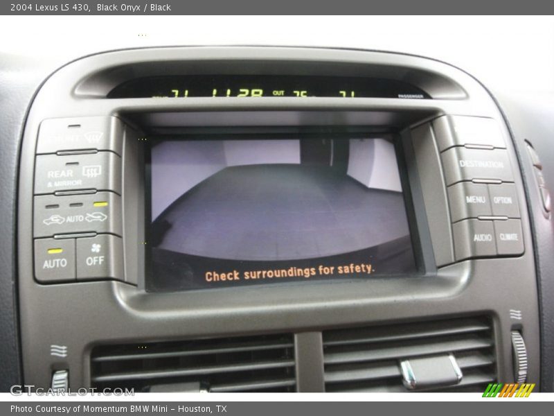 Black Onyx / Black 2004 Lexus LS 430