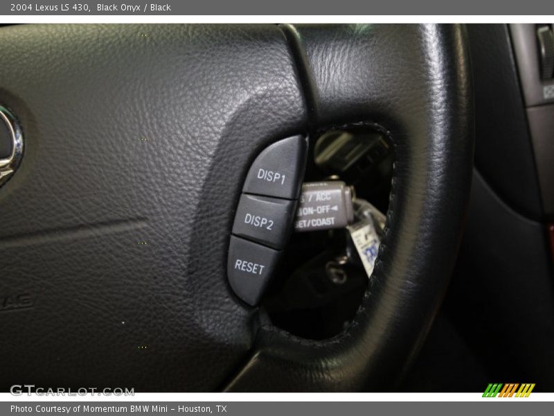 Black Onyx / Black 2004 Lexus LS 430