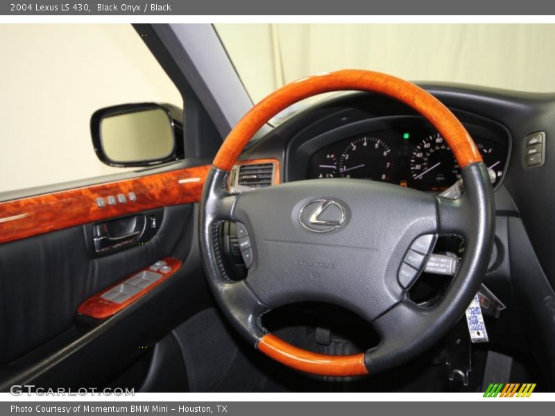 Black Onyx / Black 2004 Lexus LS 430