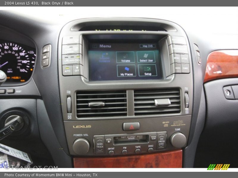 Black Onyx / Black 2004 Lexus LS 430
