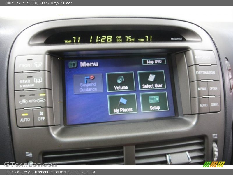 Black Onyx / Black 2004 Lexus LS 430