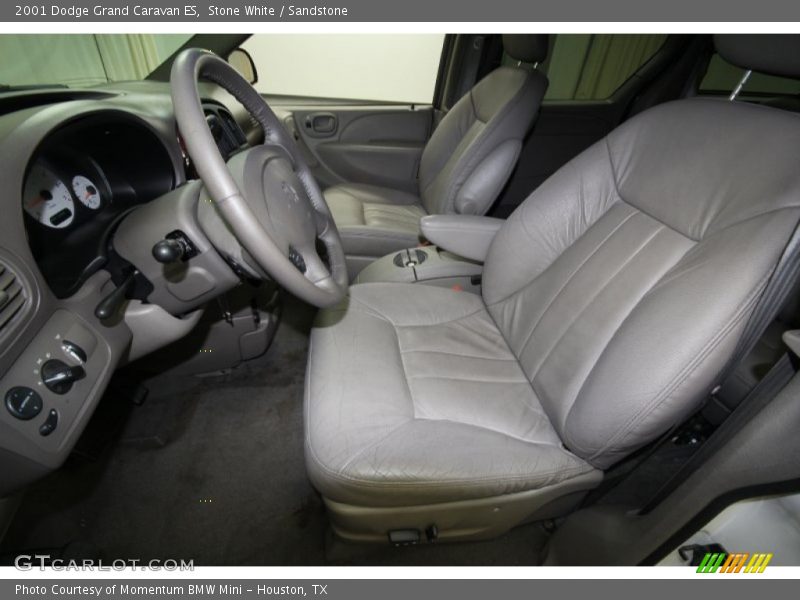 Stone White / Sandstone 2001 Dodge Grand Caravan ES