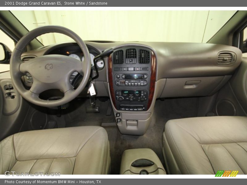 Stone White / Sandstone 2001 Dodge Grand Caravan ES