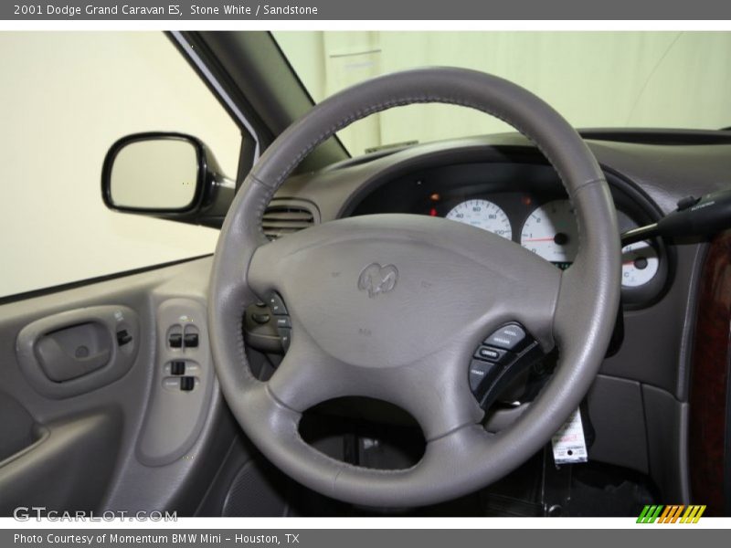 Stone White / Sandstone 2001 Dodge Grand Caravan ES