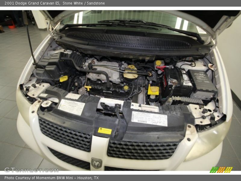 Stone White / Sandstone 2001 Dodge Grand Caravan ES